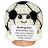 Gestrickter Positiver Fussball 6 cm