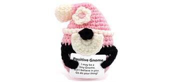 Gestrickter Positiver Gnom 8 cm