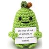 Gestrickter Positiver Kartoffel 8.5 cm