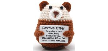 Gestrickter Positiver Otter 8 cm