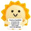 Gestrickter Positiver Sonnenschein 8.5 cm