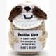 Gestricktes Positives Faultier 8 cm