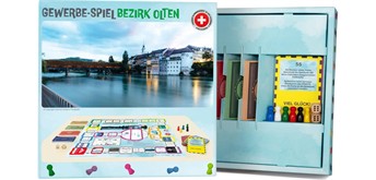Gewerbe-Spiel Brettspiel Bezirk Olten