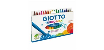 Giotto Filzstifte Turbo Maxi 18 Stück Kartonetui