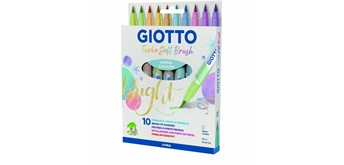 Giotto Pinselstifte Turbo Soft Brush 10 Stück Kartonetui