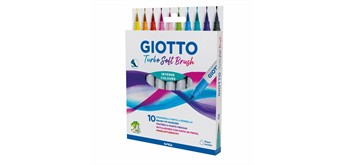 Giotto Pinselstifte Turbo Soft Brush 10 Stück