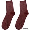 Glitzersocken 2512-200-11 Grösse 38 - 45 Rot