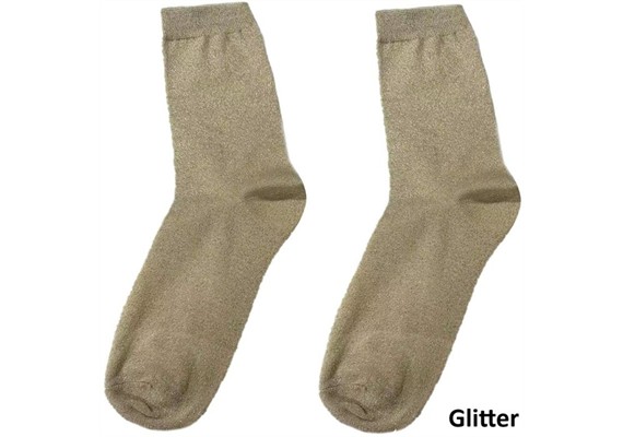 Glitzersocken 2512-200-3 Grösse 38 - 45 Braun