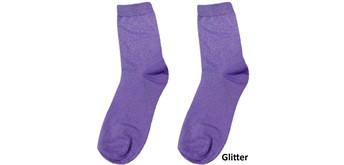 Glitzersocken 2512-200-4 Grösse 38 - 45 Lila