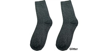 Glitzersocken 2512-200-7 Grösse 38 - 45 Grün