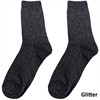 Glitzersocken 2512-200-8 Grösse 38 - 45 Schwarz