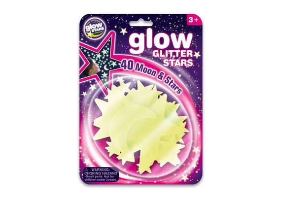 Glow 3D - Glitter Sterne Glow in the Dark