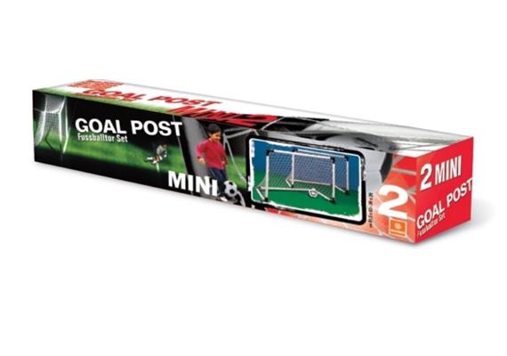 Goal Set 2 Mini-Tore mit Ball