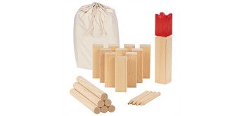 Goki 56324 Kubb Wikinger Schach Spiel 25 cm