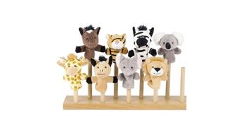 Goki Fingerpuppenset Wilde Tiere