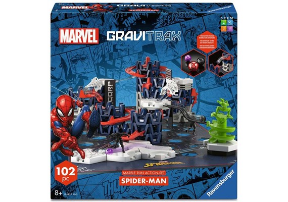 GraviTrax 20017 BASE Spider-Man - Action Set M