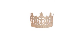 Great Pretenders 11120 - Gold-Glitzer-Krone