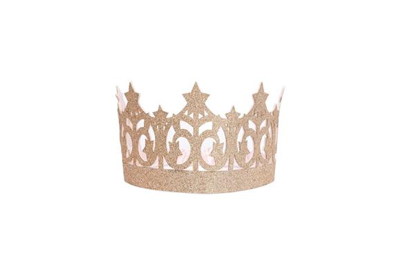 Great Pretenders 11120 - Gold-Glitzer-Krone