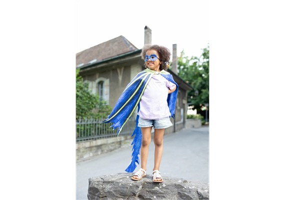 Great Pretenders 53996 Himmlische Drachen-Juwel-Flügel weich, Grösse 4–6 Jahre