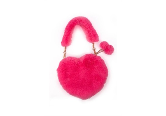 Great Pretenders 83330 Flauschige Geldbörse Pinky Promise Fuchsia