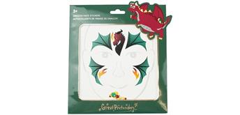 Great Pretenders Gesicht Stickers Drache