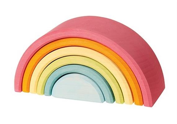 Grimms 10701 - 6-teiliger Regenbogen Pastell