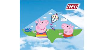 Günther - Einleinerdrachen Peppa Pig 115 cm x 63 cm