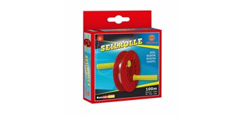 Günther - Seilrolle mit 100 m Drachenschnur rot