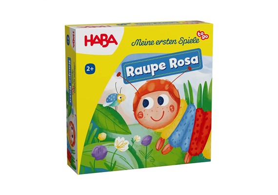 Haba 2013167001 Meine ersten Spiele To Go - Raupe Rosa