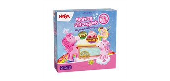 Haba 2013170001 Einhorn Glitzerglück - Magischer Würfelspass
