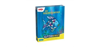 Haba 2013959001 Der Regenbogenfisch - Glitzer-Bingo