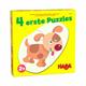 HABA 4 erste Puzzles - Tierkinder