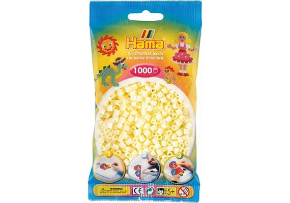 HAMA 207-02 - Bügelperlen Creme 1000 Stück