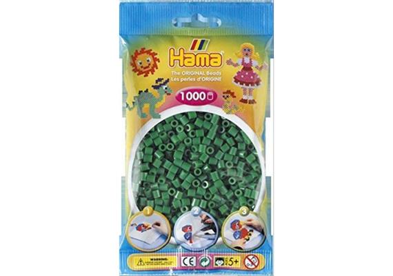 HAMA 207-10 - Bügelperlen grün 1000 Stück