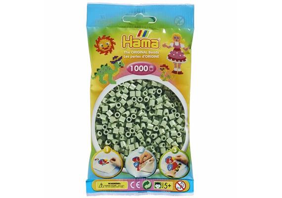 Hama 207-101 Bügelperlen midi eukalyptus 1000 Stück