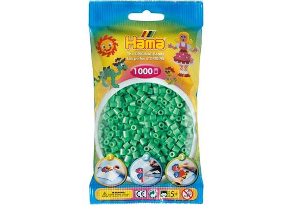 HAMA 207-11 - Bügelperlen Hellgrün 1000 Stück