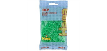 HAMA 207-16 Bügelperlen grün transparent 1000 Stück