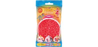 HAMA 207-35 - Bügelperlen Neon-Rot 1000 Stück