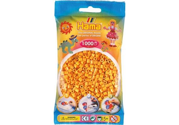 HAMA 207-60 - Bügelperlen Teddyfarbe 1000 Stück