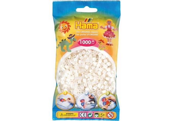 HAMA 207-64 - Bügelperlen Perlmutt 1000 Stück