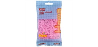 HAMA 207-72 Bügelperlen pink transparent 1000 Stück