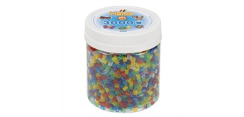 HAMA 209-53 Bügelperlen gemischt in Dose 3000 Stück