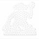 HAMA 297 Stiftplatten Midi - Affe