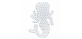 Hama 332 Stiftplatten midi Meerjungfrau weiss