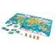 Hape 2 in 1 Weltreise Spiel und Puzzle