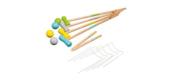 Happy People 74025 Krocket Set 4 Spieler 75 cm