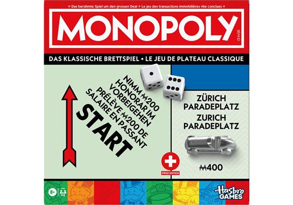 Hasbro Monopoly Classic Refresh Schweiz