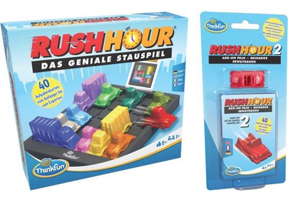 HCM Kinzel ThinkFun Rush Hour + Erweiterung Bundle