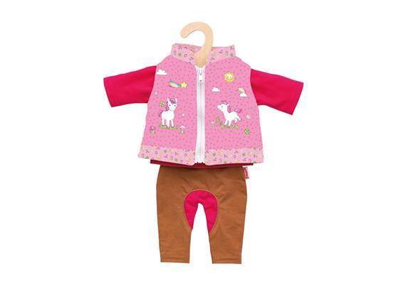 Heless 1070 - Reiter-Outfit "Lina" 3-teililg, 28 - 35 cm