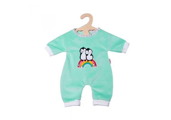Heless 1181 Flauschiger Strampler "Pinguin Pünktchen",28 - 35 cm